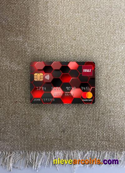 USA North Carolina BB&T Corp. Bank Mastercard Photolook Front Preview