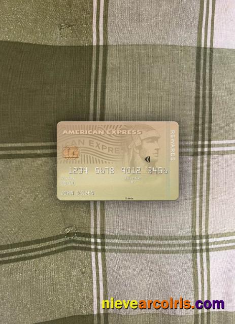 USA Ohio SUTTON Bank AMEX Membership Rewards Credit Card Photolook Front Photolook