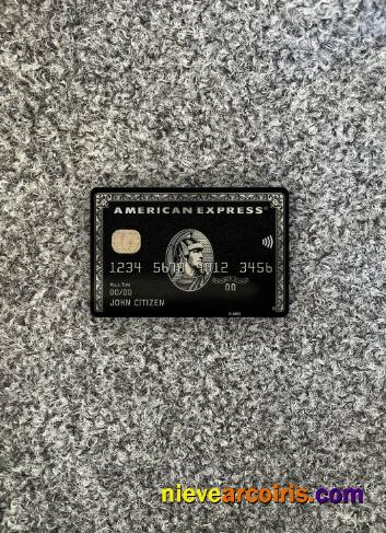 USA PNC Bank AMEX Black Card Photolook Front Preview