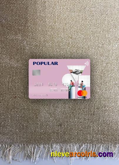 USA Popular, Inc. Bank Mastercard Front Preview