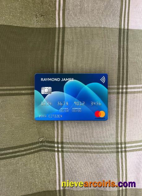 USA Raymond James Financial Bank Mastercard Photolook Front Sample