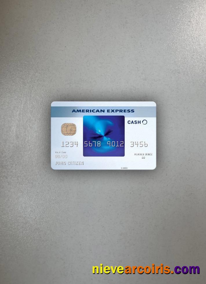 USA Truist Bank Blue Cash Everyday® Card From AMEX Photolook Front Template