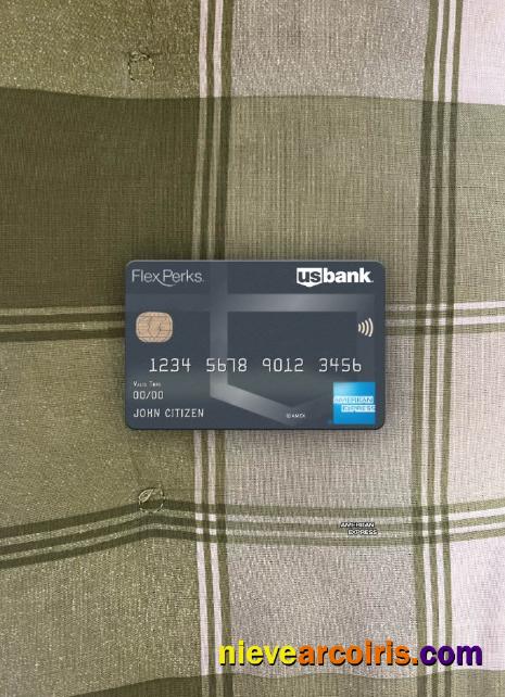 USA U.S. Bank FlexPerks Reserve Amex Card Photolook Front Photolook