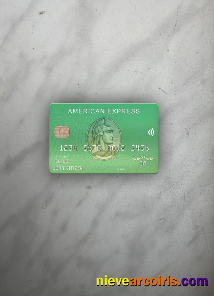 USA Waste Management Bank AMEX Card Photolook Front Photolook