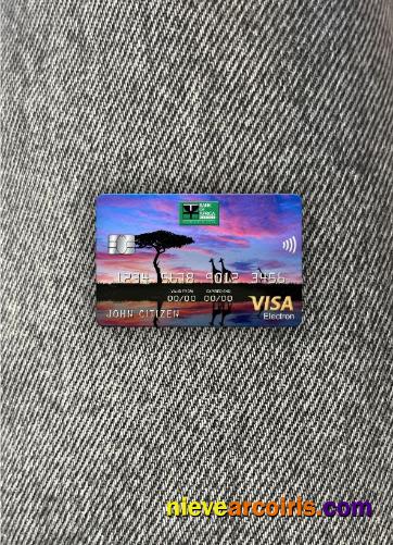 Uganda Bank Of Africa Visa Electron Photolook Front Preview