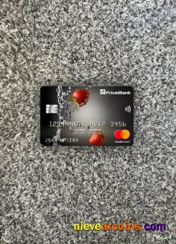 Ukraine PrivatBank Mastercard Photolook Front Photolook