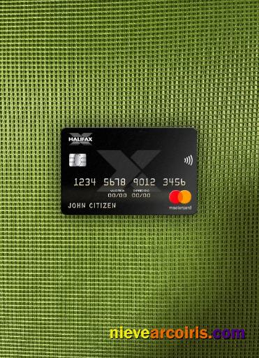 United Kingdom Halifax Bank Mastercard Photolook Front Sample