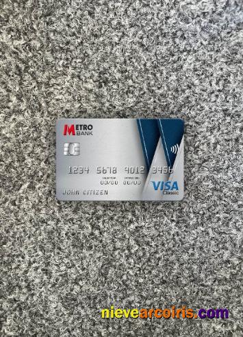 United Kingdom Metro Bank Visa Classic Card Photolook Front Preview