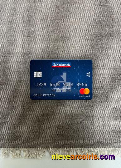 United Kingdom Nationwide Bank Mastercard Photolook Front Preview