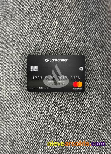 United Kingdom Santander Bank Mastercard Photolook Front Preview