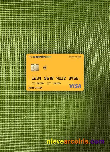 United Kingdom The Co Operative Bank Visa Card Photolook Front Photolook