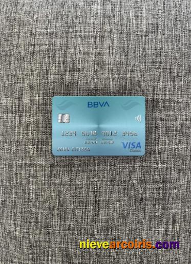 Venezuela BBVA Bank Visa Classic Card Photolook Front Photolook