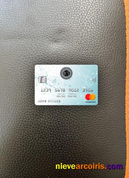 Venezuela Banco Central De Venezuela Bank Mastercard Photolook Front Sample
