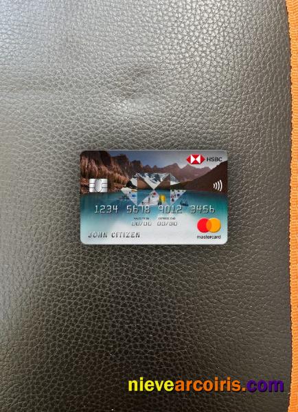 Vietnam HSBC Bank Mastercard Photolook Front Sample