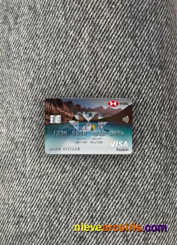 Vietnam HSBC Bank Visa Electron Card Photolook Front Photolook