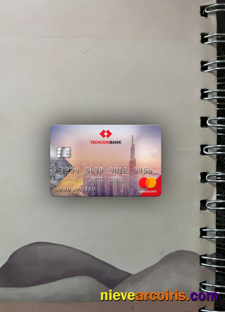 Vietnam Techcombank Mastercard Photolook Front Preview