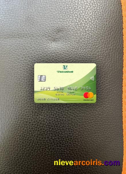 Vietnam Vietcombank Mastercard Photolook Front Photolook