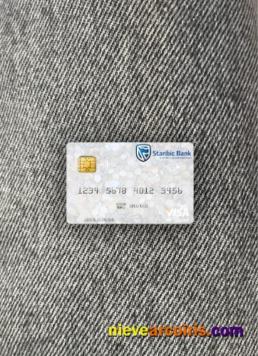 Zimbabwe Stanbic Bank Visa Debit Card Photolook Front Preview
