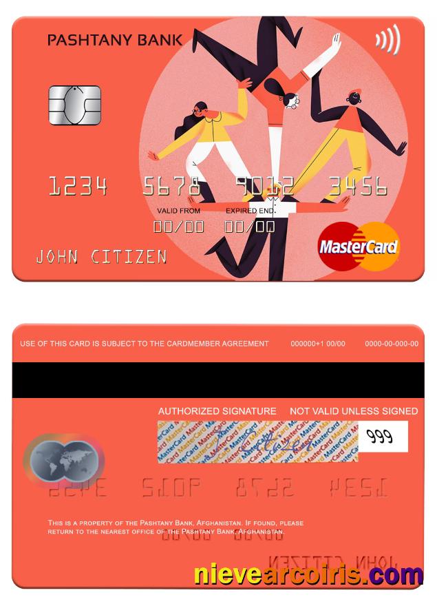 Afghanistan Pashtany Bank Mastercard Preview