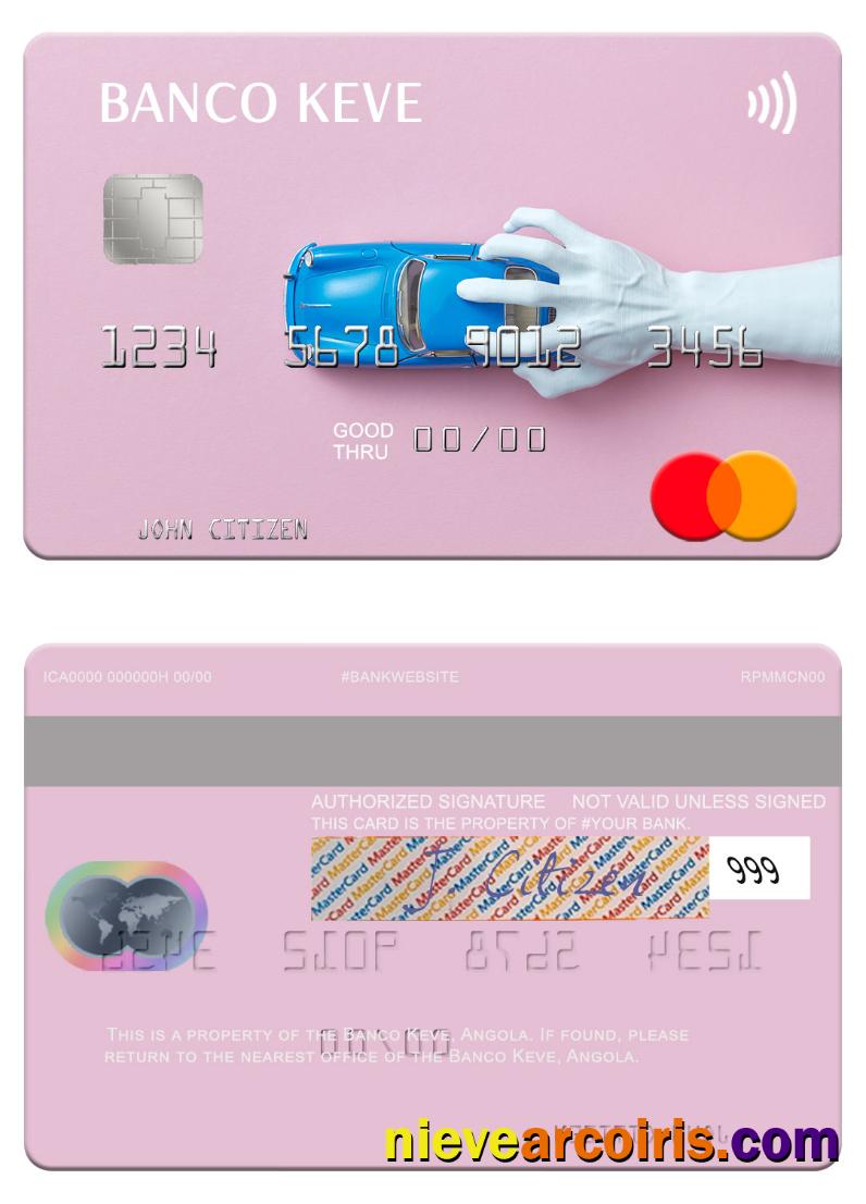 Angola Banco Keve Mastercard Preview