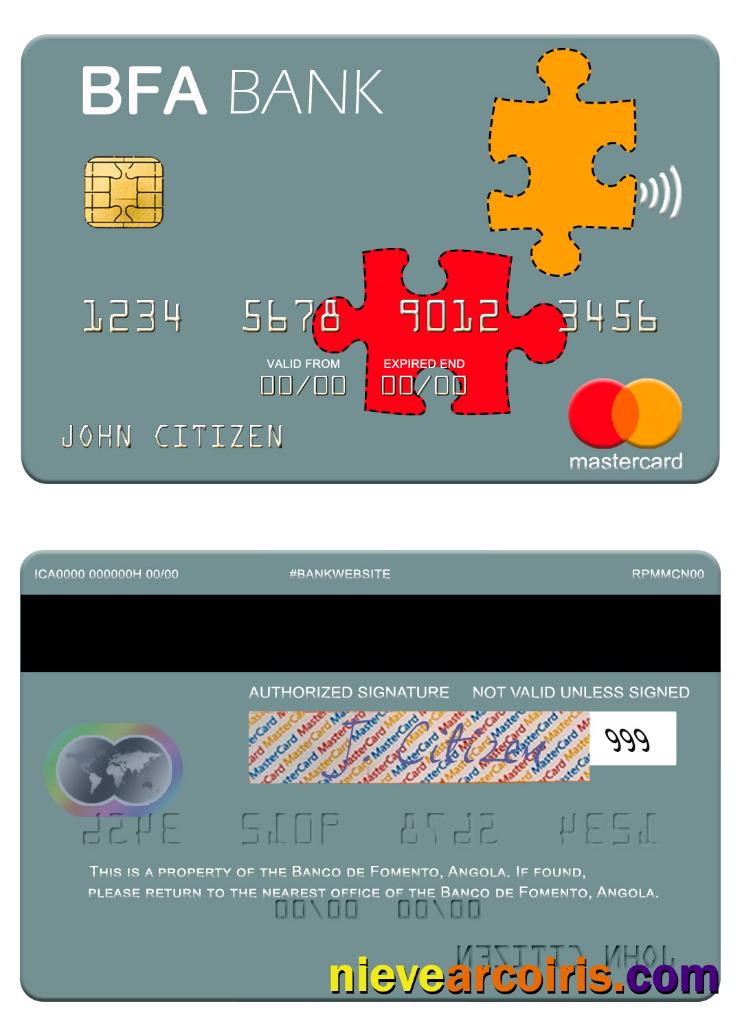 Angola Banco De Fomento Mastercard Photolook