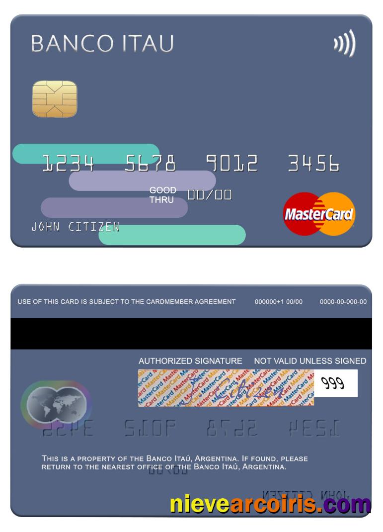 Argentina Banco Itaú Argentina Mastercard Preview