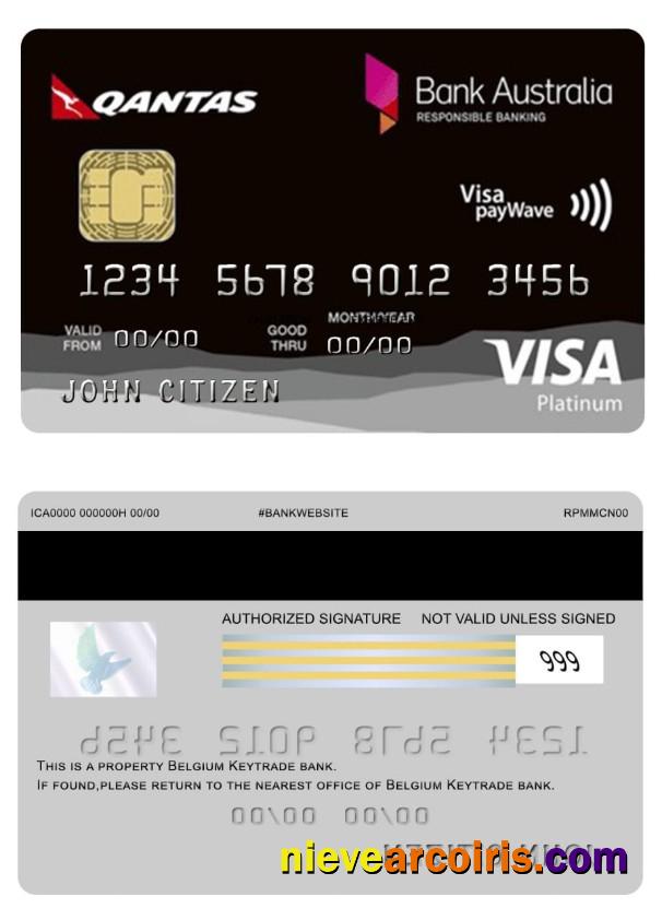 Australia Bank Australia Platinum Rewards Visa Card Photolook