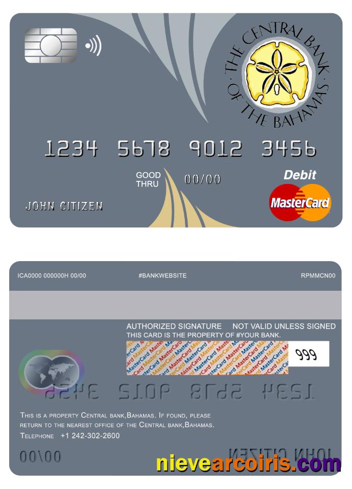 Bahamas Central Bank Mastercard Preview