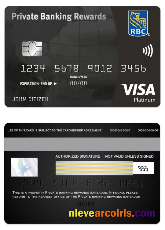 Barbados Private Bankking Rewards Visa Platinum Black Card Preview