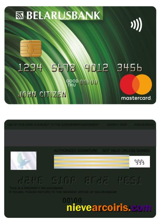 Belarus Bank Mastercard Preview