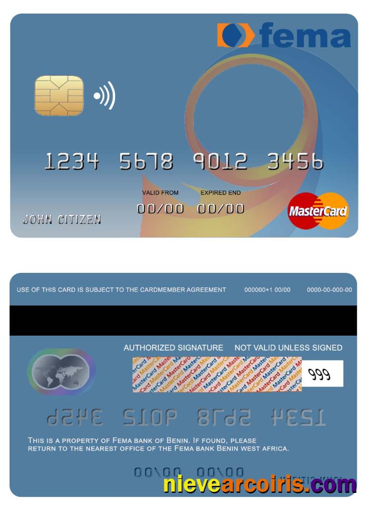 Benin Fema Bank Mastercard Preview