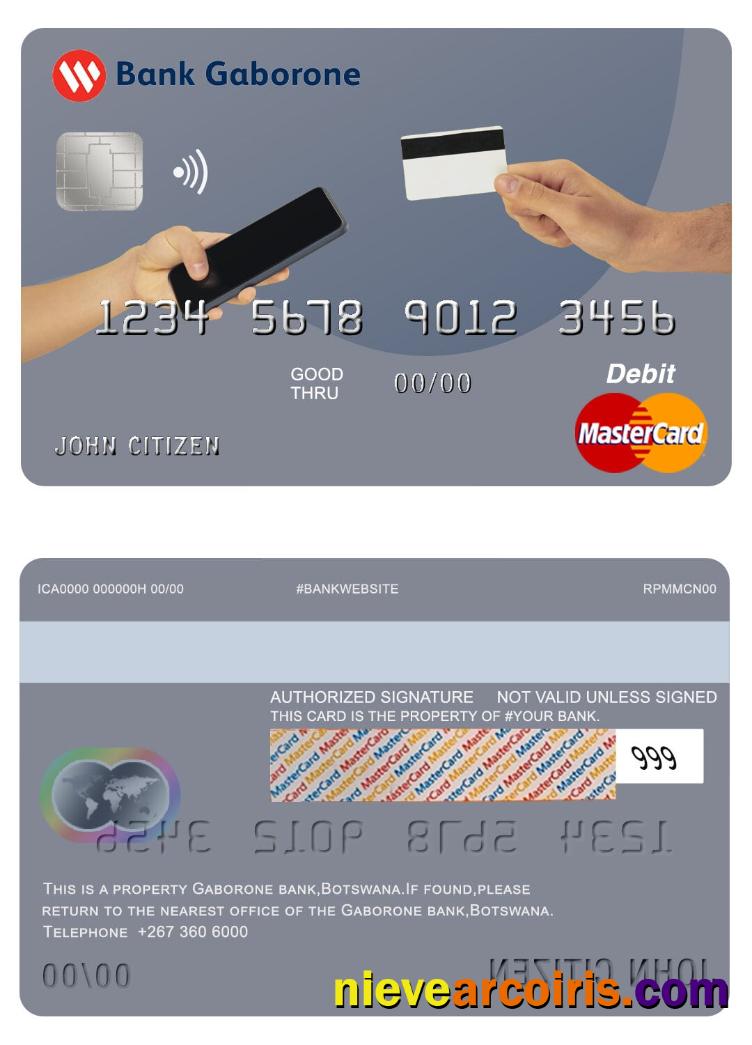 Botswana Gardobone Bank Mastercard Photolook
