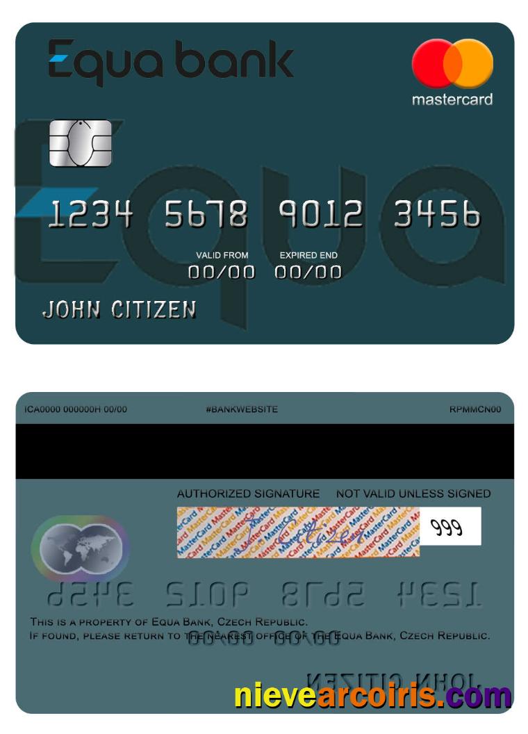 Czech Equa Bank Mastercard Photolook