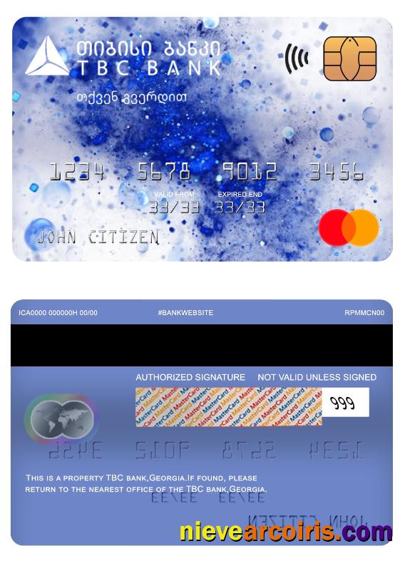 Georgia TBC Bank Mastercard Photolook