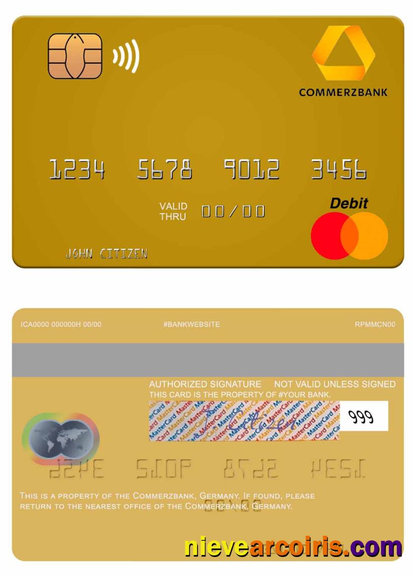 Germany Commerz Bank Mastercard Photolook