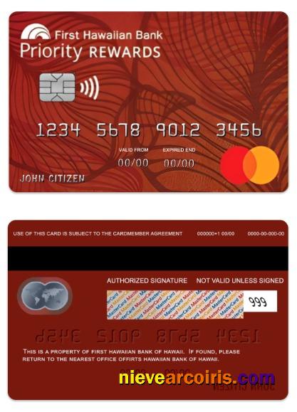 Hawaii Priority RewardsSM Credit Mastercard Photolook