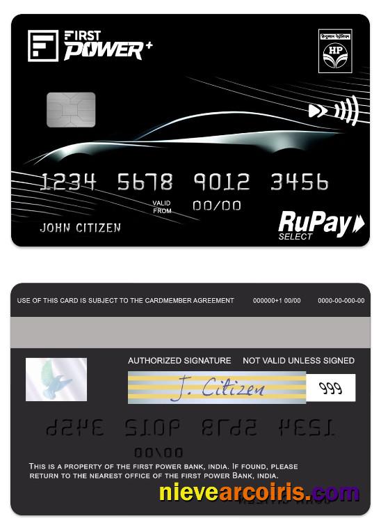 India IDFC First Power Plus RuPay Select Credit Card Preview