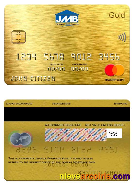 Jamaica Mortgage Bank Mastercard Gold Preview