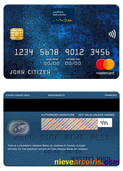 Jordan Bank Of Jordan Mastercard Photolook