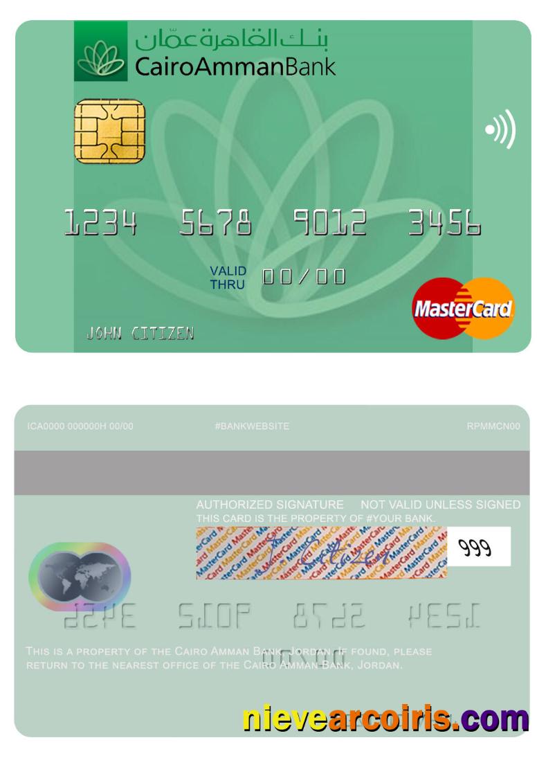 Jordan Cairo Amman Bank Mastercard Photolook