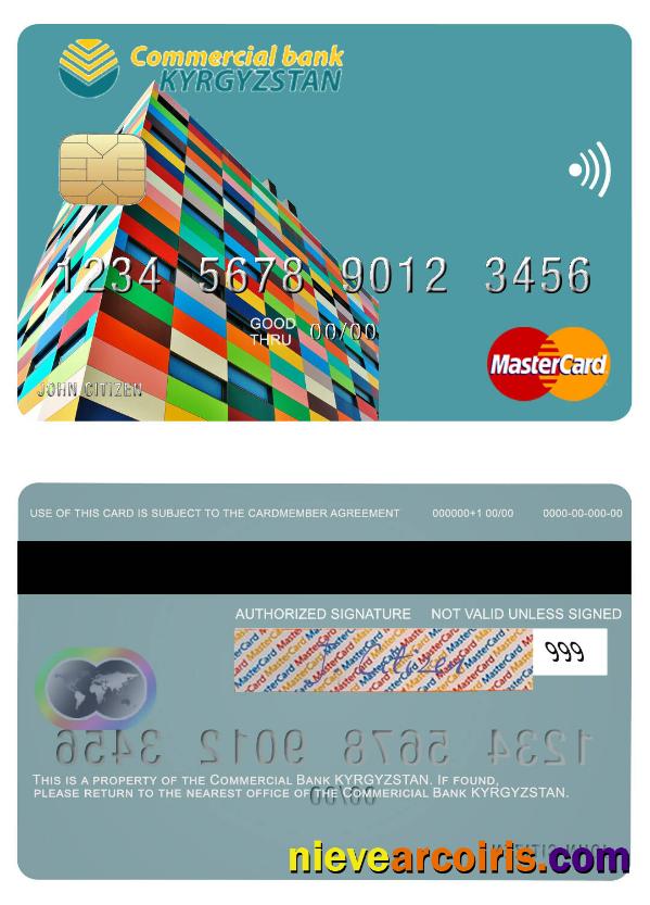 Kyrgyzstan Commercial Bank KYRGYZSTAN Mastercard Photolook