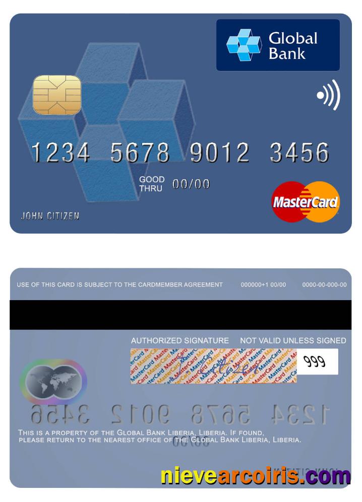 Liberia Global Bank Liberia Mastercard Photolook