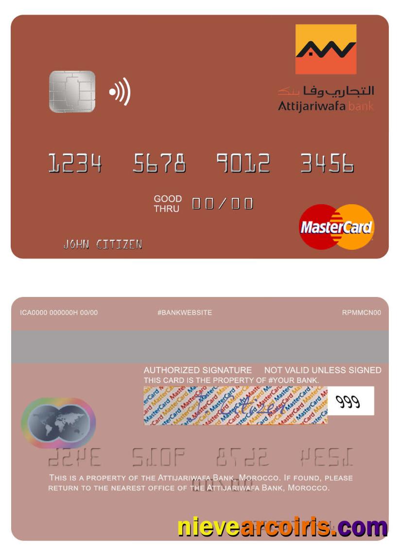 Morocco Attijariwafa Bank Mastercard Preview