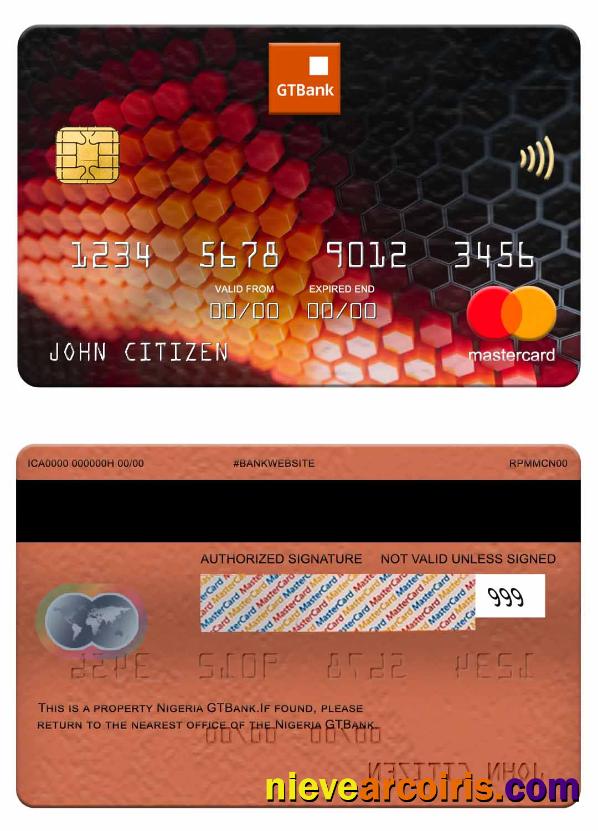 Nigeria GTBank Mastercard Preview