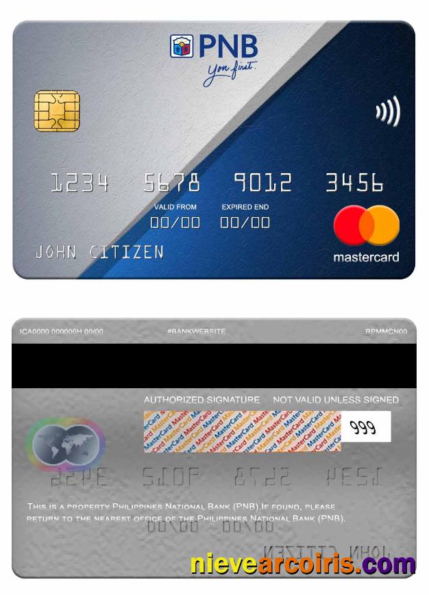 Philippines National Bank (PNB) Mastercard Preview