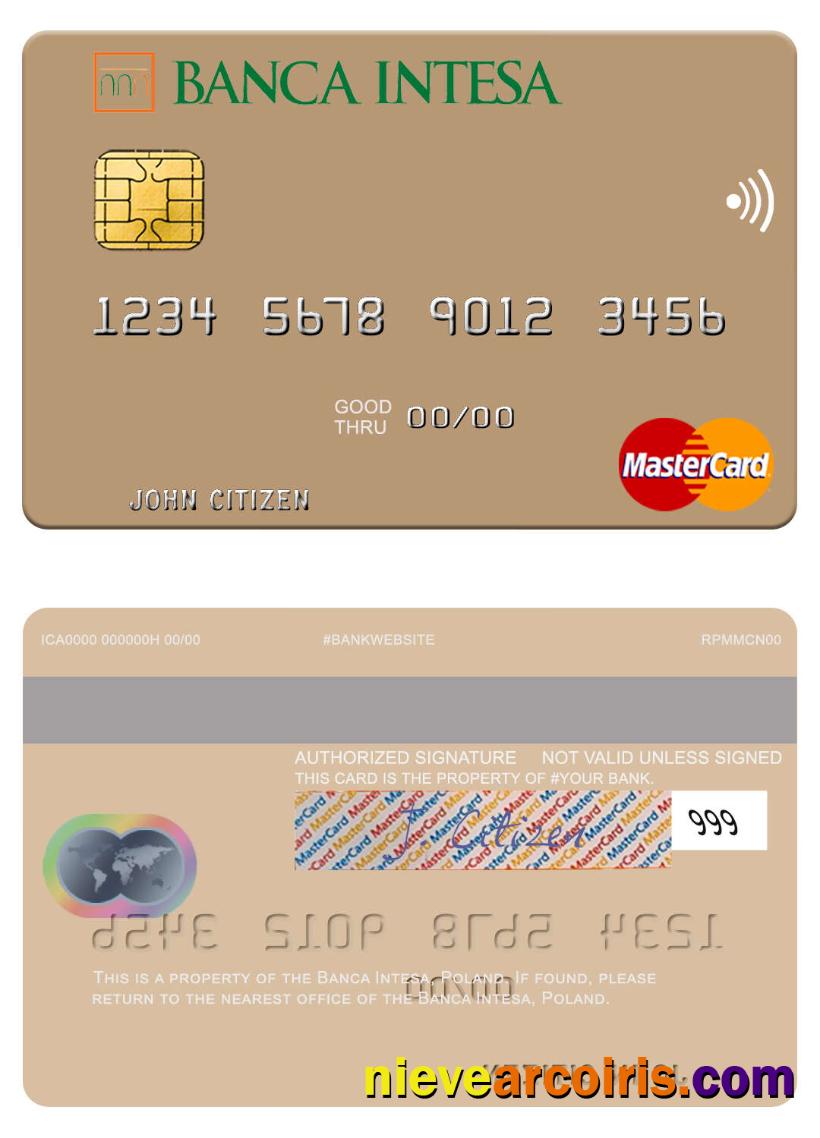 Poland Banca Intesa Mastercard Preview