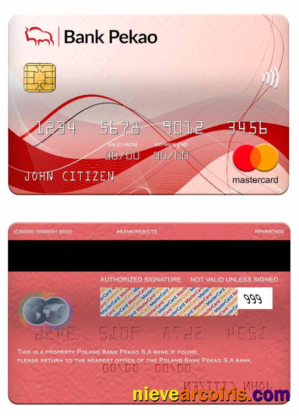 Poland Bank Pekao S.A Bank Mastercard Preview