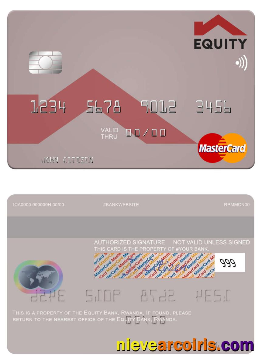 Rwanda Equity Bank Mastercard Screen Preview