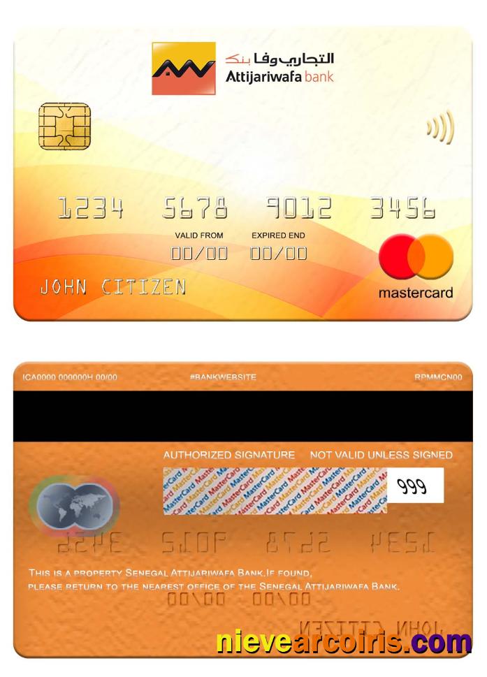 Senegal Attijariwafa Bank Mastercard Photolook
