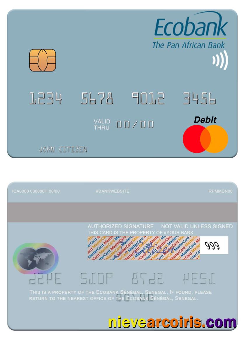 Senegal Ecobank Sénégal Mastercard Photolook